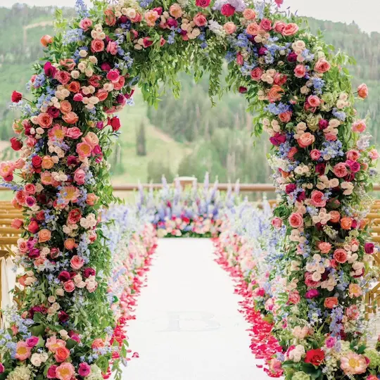 Luxury wedding design decor Dubai ballroom